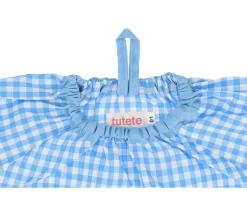 Tutete Textil Babi con Bolsillo Central Vichy Croc Personalizado