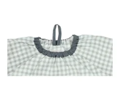 Tutete Textil Babi Lola con Bolsillo Central Vichy Dinos World Personalizable