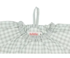 Tutete Textil Babi Lola con Bolsillo Central Vichy Trucks Personalizable