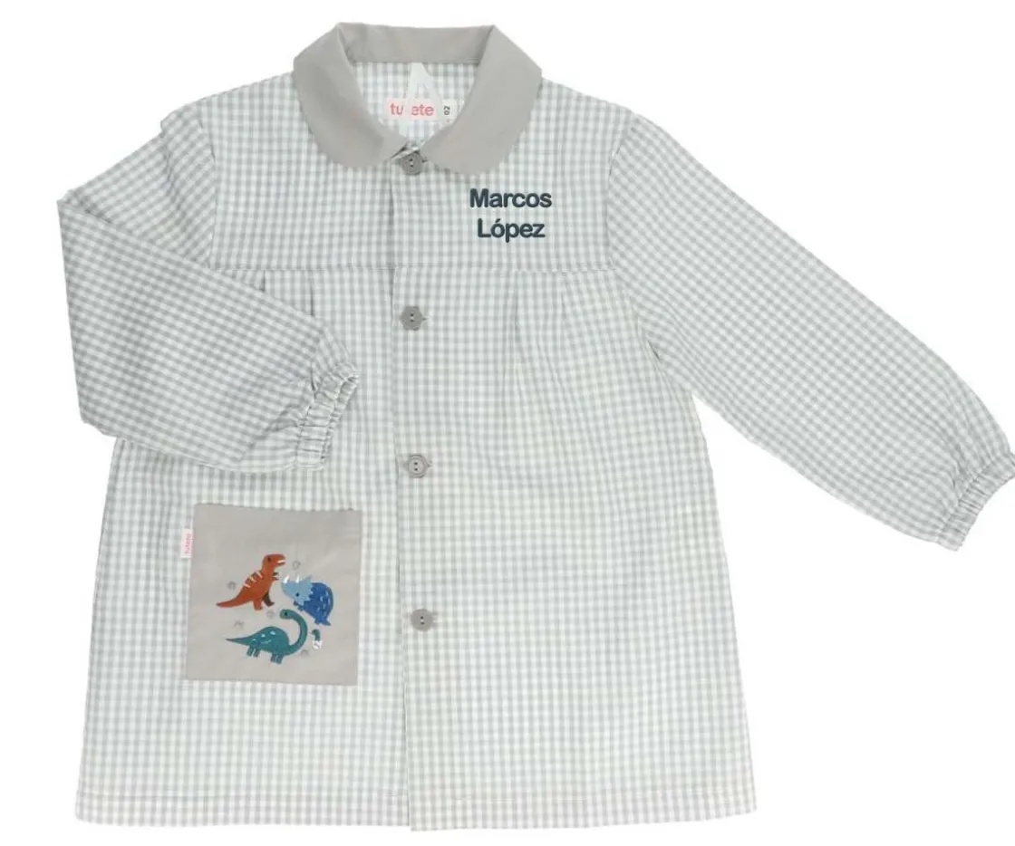 Tutete Textil Babi Seber con Botones Dinos World Personalizable