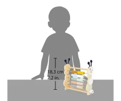 Niños Janod Ábaco de Oruga Sweet Cocoon