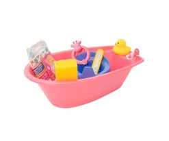 Heless Bañera para Muñecos con Accesorios^Niños Accesorios Para Muñecas