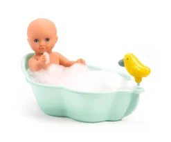 Djeco Bañera Pájaro con Bombeo^Niños Accesorios Para Muñecas