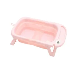 Olmitos Bañera Plegable con Hamaca Pink^Niños Bañeras Bebé