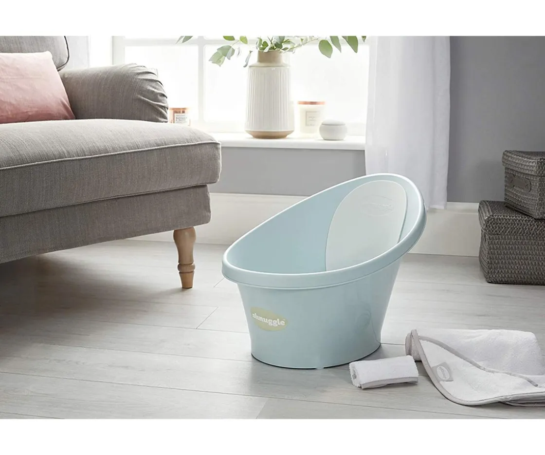 Shnuggle Bath Bañera Shnuggle Agua Respaldo Blanco^Niños Bañeras Bebé