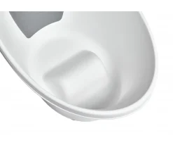 Shnuggle Bath Bañera Shnuggle Blanca Respaldo Gris Estrellitas^Niños Bañeras Bebé