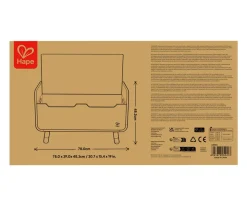 Niños Hape Baúl para Juguetes 2 en 1