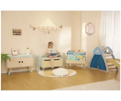 Niños Hape Baúl para Juguetes 2 en 1