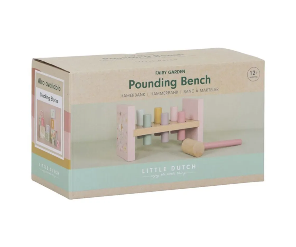 Niños Little Dutch Banco de Golpeo Fairy Garden FSC