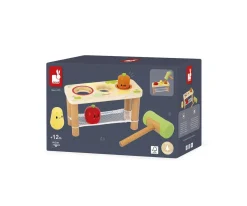 Janod Banco Martillo Verduras^Niños Juguetes Para Niños De 18 Meses