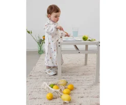 Lassig Bata de Pintura Escolar Happy Fruits Light Blue^Niños Manualidades Para Niños