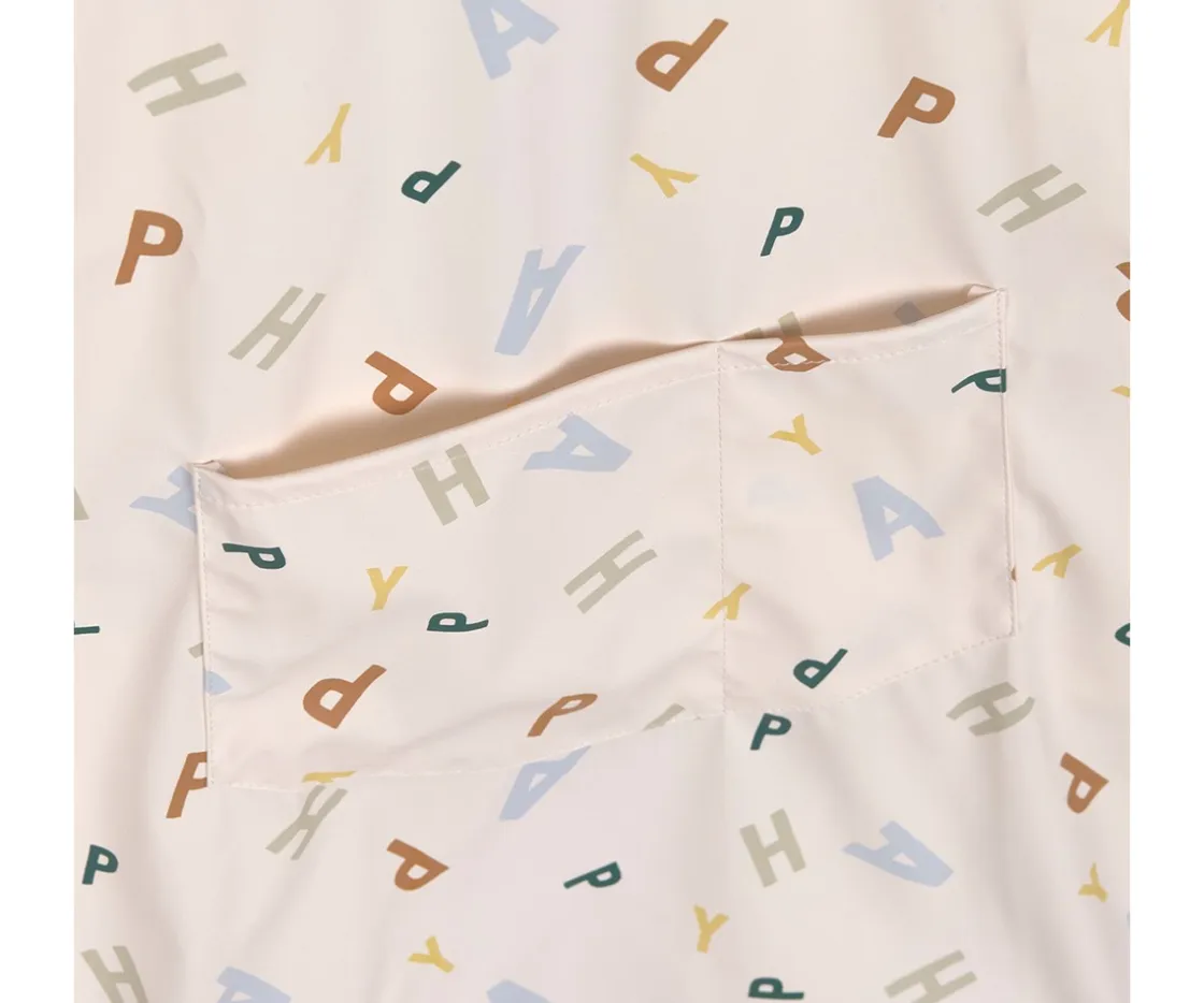 Lassig Bata de Pintura Escolar Happy Fruits Light Blue^Niños Manualidades Para Niños