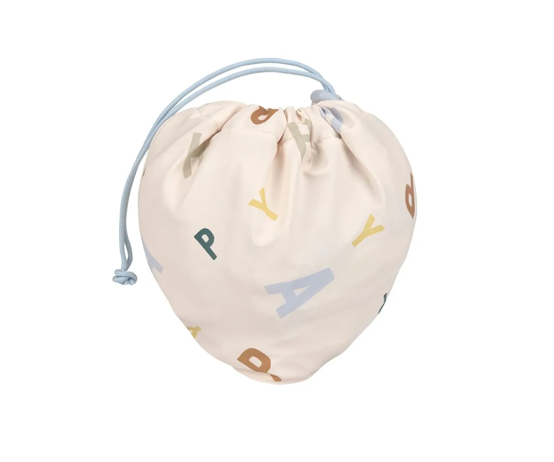 Lassig Bata de Pintura Escolar Happy Fruits Light Blue^Niños Manualidades Para Niños