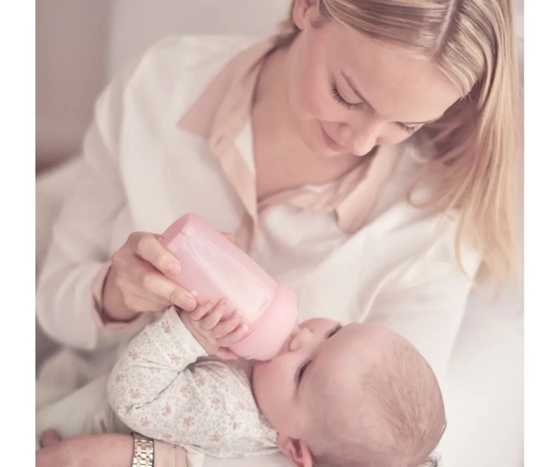 Herobility Biberón Anticólico Azul 140ml^ Biberones