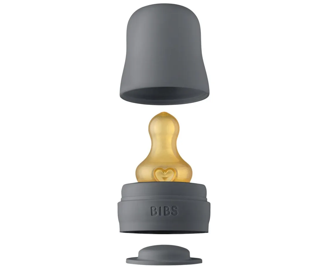 Bibs Liberty Biberón Cristal BIBS Iron 225ml + Fundas Biberón Regalo^ Biberones