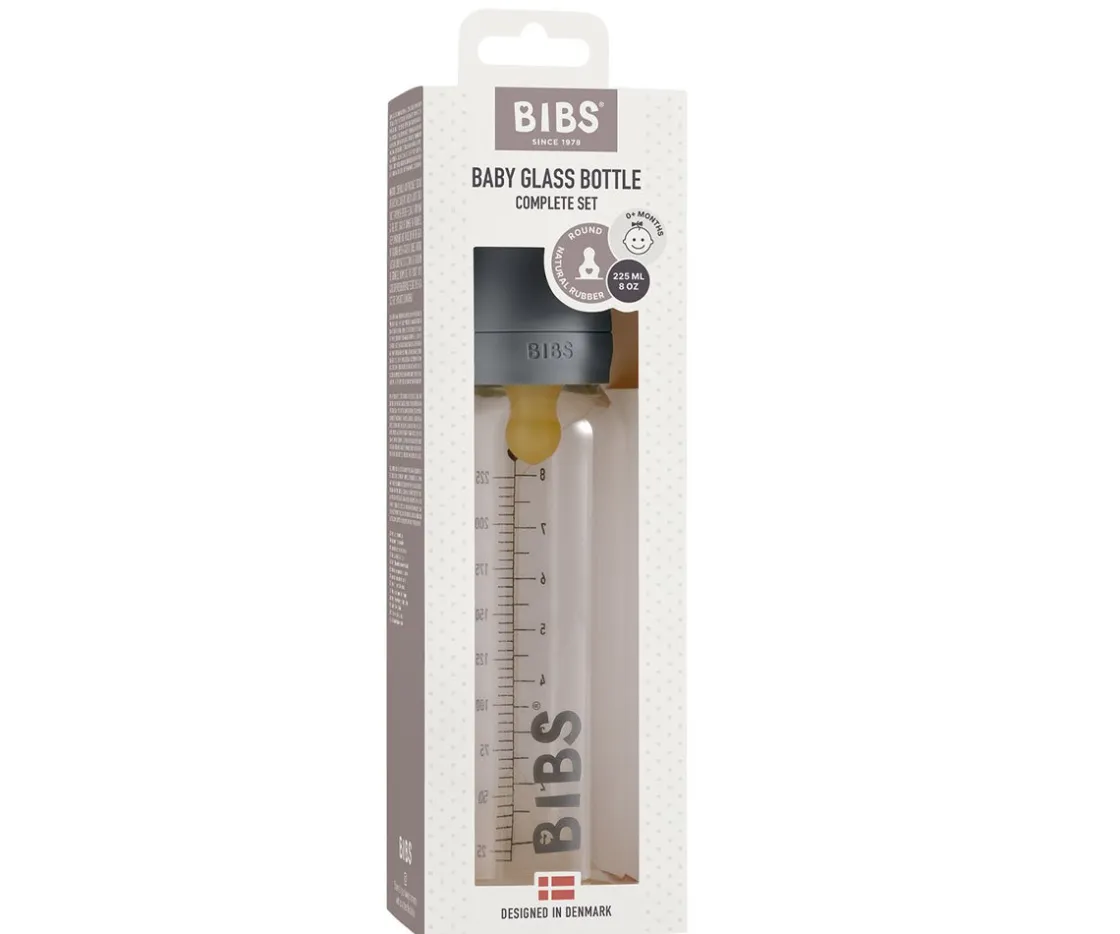 Bibs Liberty Biberón Cristal BIBS Iron 225ml + Fundas Biberón Regalo^ Biberones