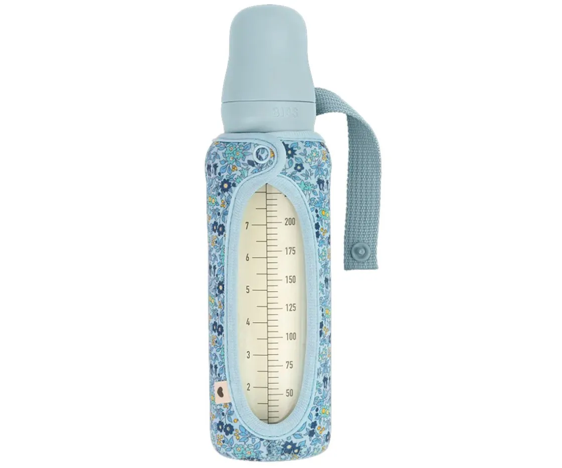 Bibs Liberty Biberón Cristal BIBS Iron 225ml + Fundas Biberón Regalo^ Biberones