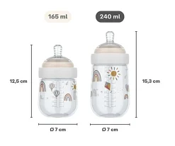 Mepal Biberón Mio Fairy Garden 165 ml^ Biberones