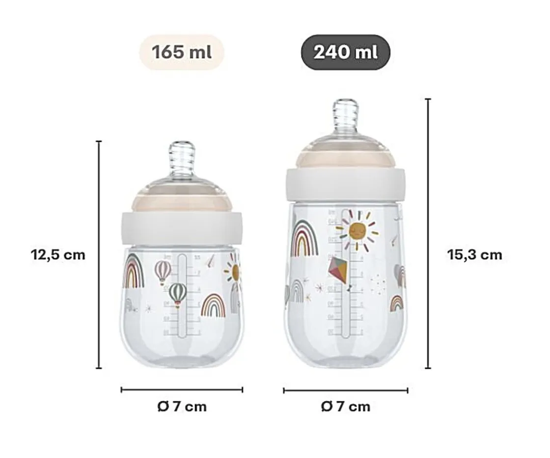 Mepal Biberón Mio Forest Friends 165 mll^ Biberones
