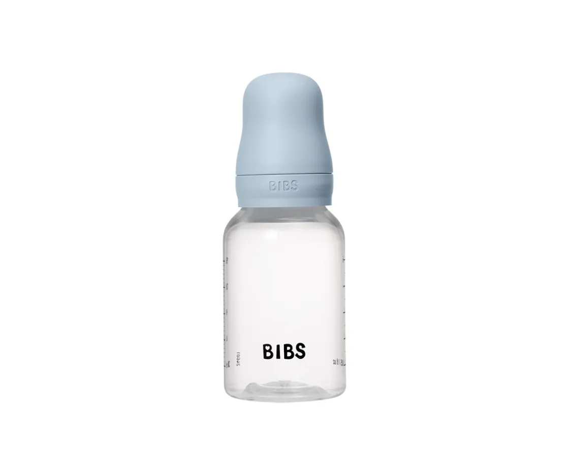 BIBS Biberón Plástico Silicona Baby Blue 150ml^ Biberones