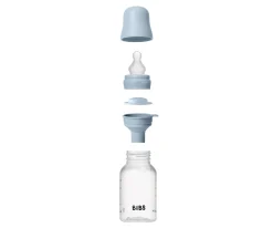BIBS Biberón Plástico Silicona Baby Blue 150ml^ Biberones