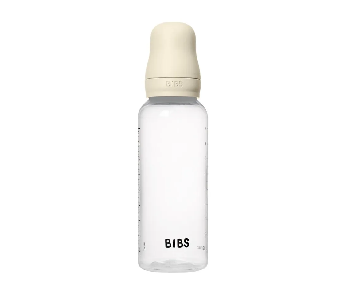BIBS Biberón Plástico Silicona Ivory 270ml^ Biberones