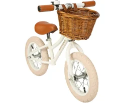 Niños Banwood Bicicleta sin Pedales First Go! Blanco