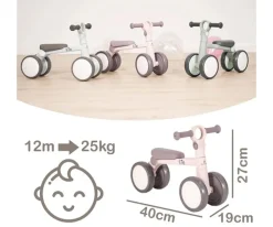 Niños Olmitos Bicicleta de Equilibrio Lite Verde
