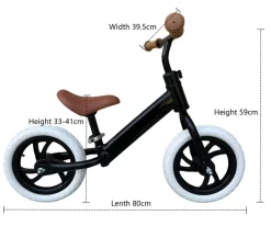 Niños Play and store Bicicleta Equilibrio Premium White