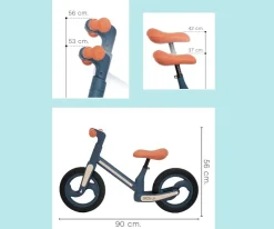 Niños Olmitos Bicicleta Equilibrio Speed-Up Ice