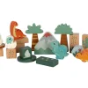 small foot Bloques de Construcción de Madera Dino^Niños Juguetes Para Niños De Un Año
