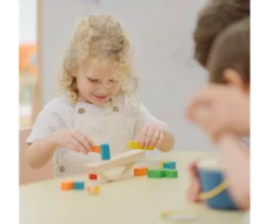 Niños Plan Toys Bloques en Equilibrio Montessori