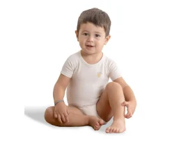 J BIMBI Body Bebé (0-36meses) Manga Corta Warm Cream^ Ropa Infantil