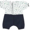 Tutete Textil Body Popelín Azul Marino / Estrellas para Muñeco Soft^Niños Accesorios Para Muñecas