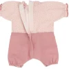 Tutete Textil Body Popelín Rosa Palo/Topo Crudo para Muñeco Soft^Niños Accesorios Para Muñecas