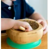 Ecorascals Bol Bambú Azul Eco con Cuchara^ Vajilla Infantil
