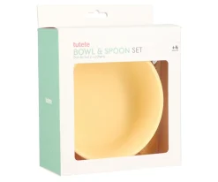 Tutete Bol Silicona + Cuchara Acero Sun^ Vajilla Infantil