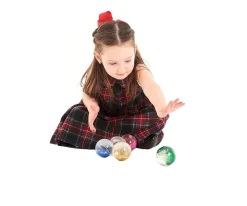 Niños TickiT Bolas Sensoriales Glitter Arcoíris