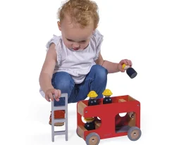 Janod Bolid Camión De Bomberos^Niños Juguetes Para Niños De Un Año