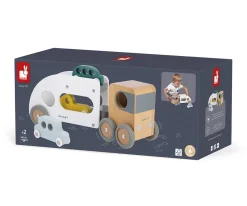 Niños Janod Bolid Camión Transportador