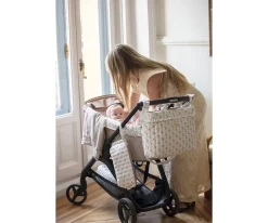 Niños Walking Mum Bolsa Canastilla Botton Flores