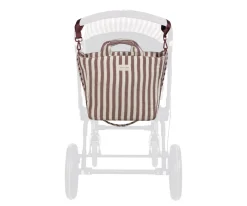 Niños Pasito a Pasito Bolsa Canastilla Cherry Rayas