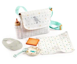 Djeco Bolsa Conjunto Comida Pomea^Niños Accesorios Para Muñecas