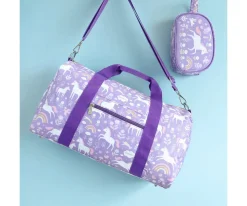 A Little Lovely Company Bolsa de Deporte Unicorn Dreams Personalizable^ Bolsas De Deporte