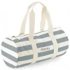Tutete Textil Bolsa Deporte Nautical Natural-Grey Personalizable^ Bolsas De Deporte