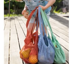 Tutete Bolsa Malla Orgánica Negra