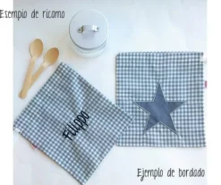 Tutete Textil Bolsa Merienda Big Star Vichy Azul Marino