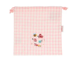 Tutete Textil Bolsa Merienda Bugs Personalizable