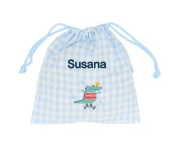 Tutete Textil Bolsa Merienda Croc Personalizable