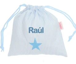 Tutete Textil Bolsa Merienda Personalizada Oxford Azul^ Bolsas Merienda Personalizadas